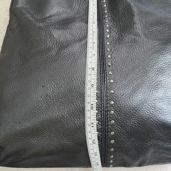 MICHAEL KORS METALLIC LEATHER STUDDED BAG - Picture 11 of 14